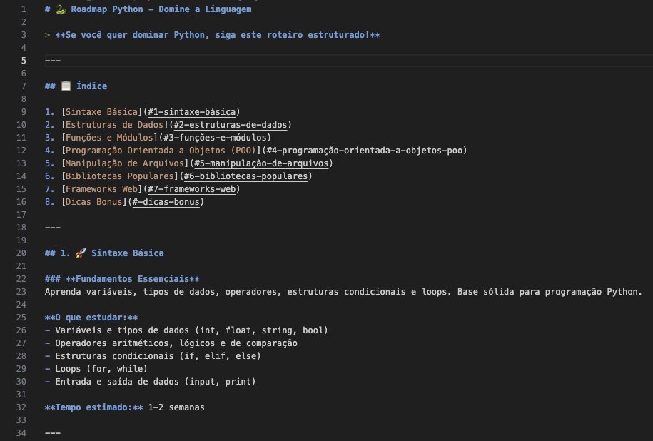 adriano_viana's tweet photo. O Roteiro Exato, passo a passo, para ir do print('Hello World') a um dev Python contratável.

O caminho está aqui. É só seguir👇 https://t.co/Mcnfs6A4vt