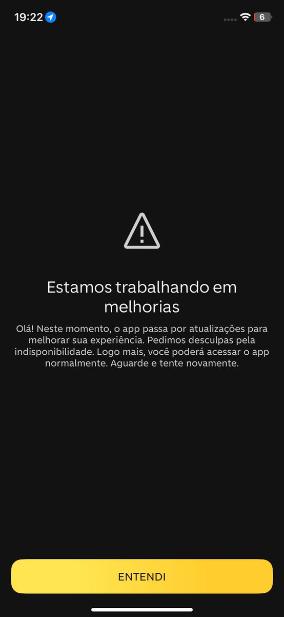 RodriguesDhone's tweet photo. @C6Bank Essa praga desse aplicativo não funciona https://t.co/OgPZvE9pXO