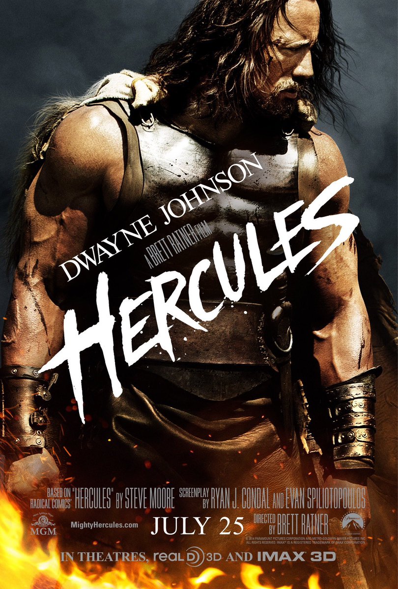 FilmNewsNos's tweet image. 🎬MOVIE HISTORY: 11 years ago today, July 25, 2014, the movie ‘Hercules’ opened in theaters!
#DwayneJohnson (@TheRock ) #IrinaShayk #RebeccaFerguson #IanMcShane #RufusSewell #AkselHennie #IngridBolsoBerdal #ReeceRitchie #TobiasSantelmann #JosephFiennes #PeterJohnHurt #JohnHurt