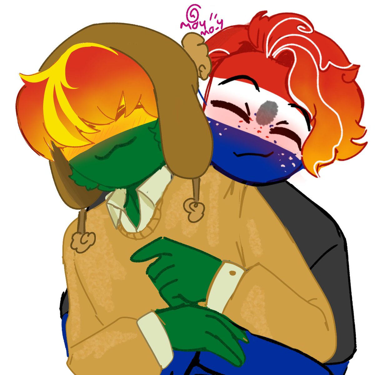Moymo_y's tweet image. Chipchipchip
#CountryHumans