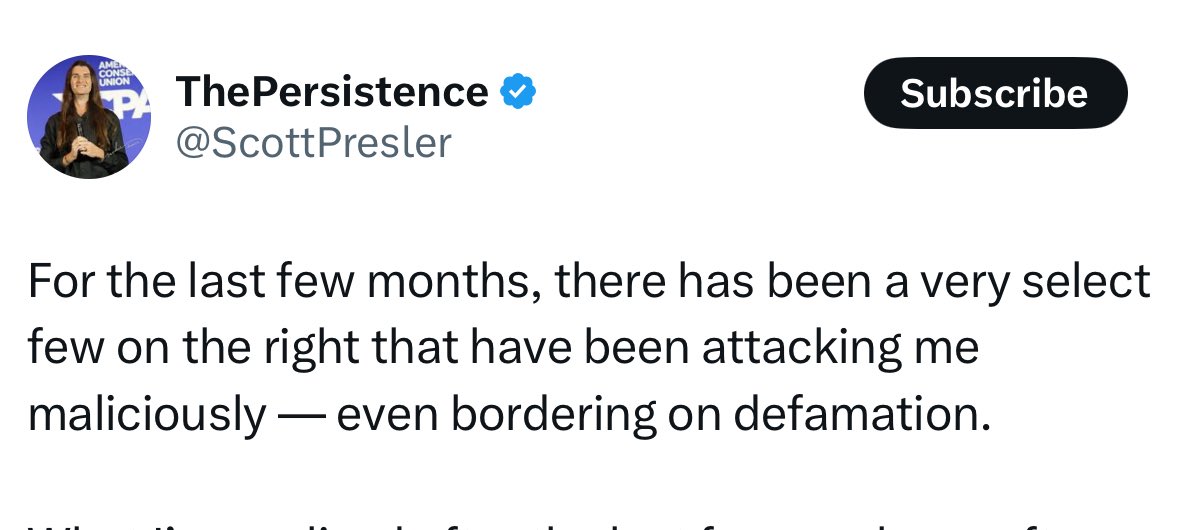 Brandon Straka #WalkAway (@brandonstraka) on Twitter photo Nobody attacked you, <a href="/ScottPresler/">ThePersistence</a>.
In fact, I have offered you $20,000 plus a public apology if you’ll come to the table to discuss the concerns that much, much more than a “select few” have about your false claims about your work, practices, and results in PA and elsewhere. Nobody attacked you, <a href="/ScottPresler/">ThePersistence</a>.
In fact, I have offered you $20,000 plus a public apology if you’ll come to the table to discuss the concerns that much, much more than a “select few” have about your false claims about your work, practices, and results in PA and elsewhere.