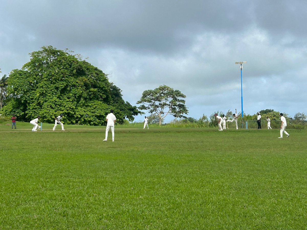 DAOSPEDept's tweet image. The boys cricket team played today at the Grantley Adams School. Well done to the boys as they won their first game by 60 runs! A shoutout to Stan who scored 54 runs!🏏💪