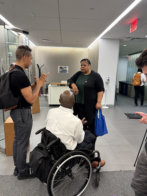 NYCDisabilities's tweet image. Last week, we joined DCAS, NYC Talent & DOHMH to host the Citywide 55-a Diversity Career Fair at Gotham Center. NYC: ATWORK pre-screened over 500 applicants, with 100+ jobseekers attending. Thank you to our agency partners for supporting inclusive hiring. #55aProgram