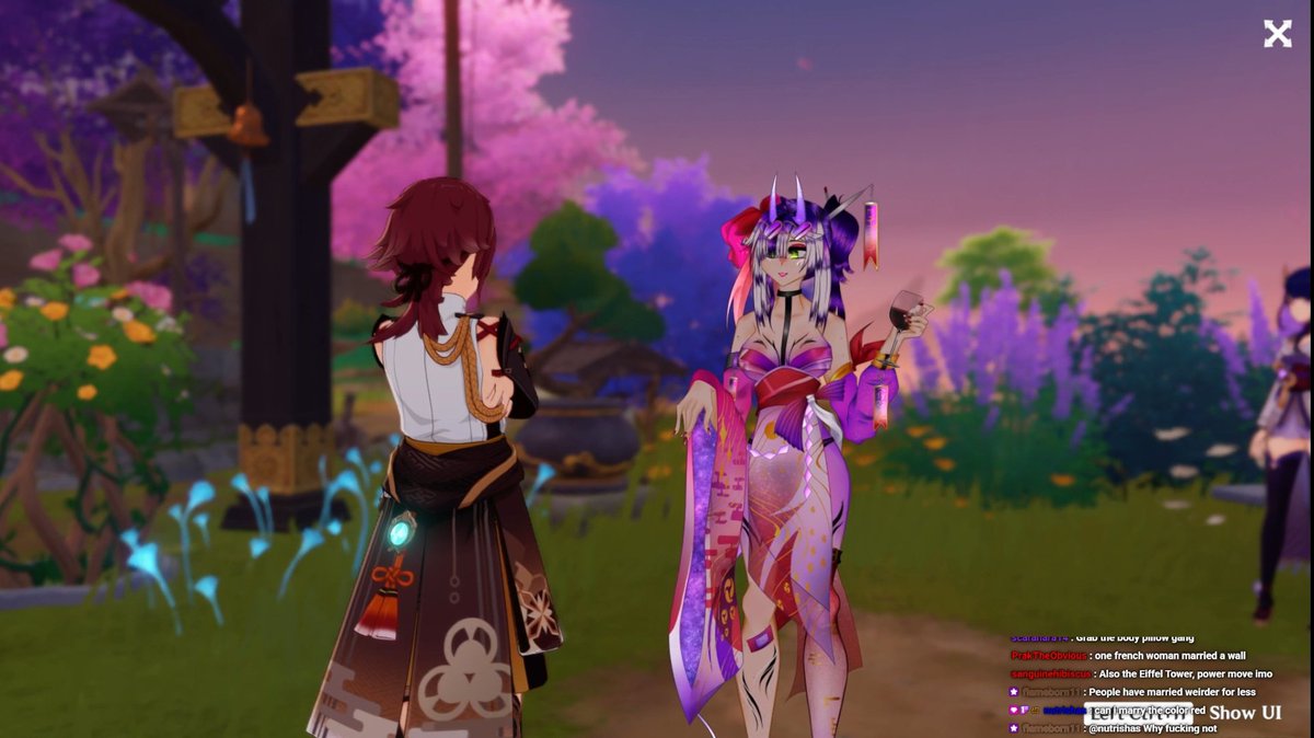lesynthvapors's tweet image. Oh yeah uhh...
I sorta married Heizou on his birthday in my stream yesterday.
.....video of the cringe that was that silly stupidness coming soon lmao