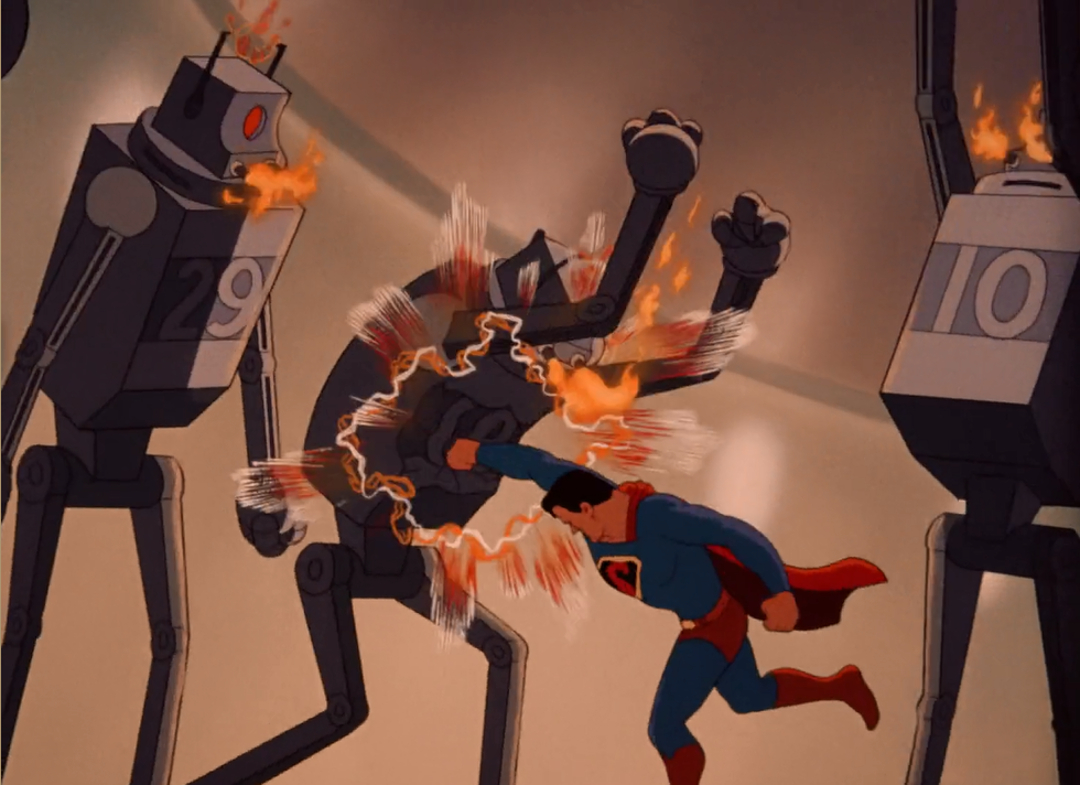 CinetecaMexico's tweet image. #EnCartelera 🎬
SUPERMAN 42 (Dave Fleischer, 1941-1942) continúa volando por Cineteca Nacional México 🔴 y Cineteca de las Artes 🟣. 🦸🏻💥
Conoce el nacimiento cinematográfico del superhéroe con la selección de episodios restaurados que tenemos para ti. 📽️🎞️
Adquiere tus…