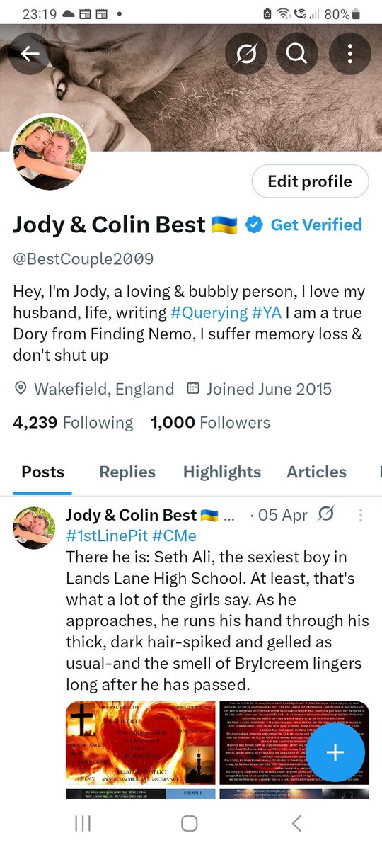 BestCouple2009's tweet image. Happy Days 🤗 I've reached 1,000 follows in the #WritingCommunity
I can't thank you all enough for your inspiration, your kind words of advice & your love of writing
I have met such wonderful, & passionate people
Without you, I wouldn't be me 💛
Happy Days 🤗
Happy Writing ✍️