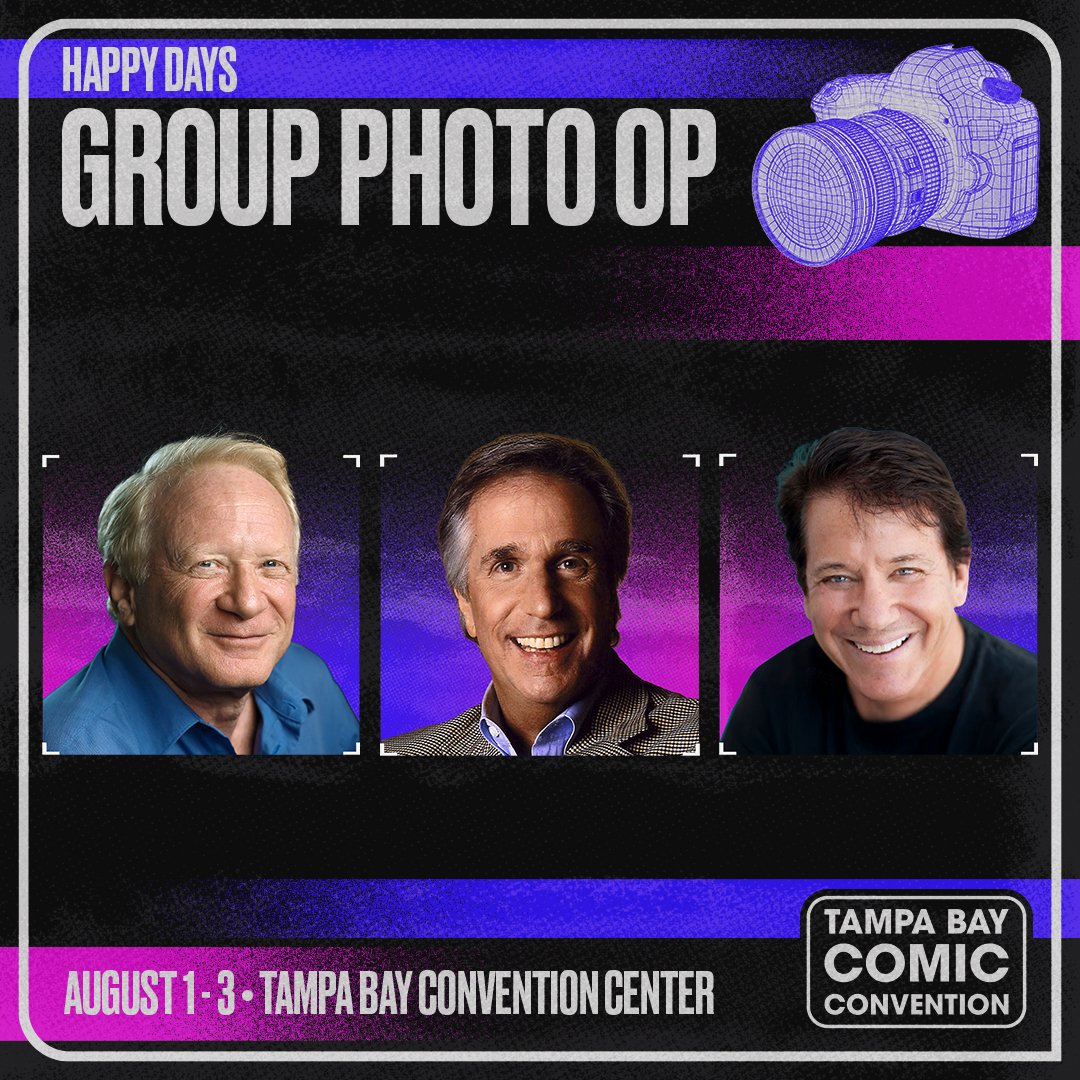 PhillyCyberGeek's tweet image. Ayyy! HAPPY DAYS
Henry Winkler
Don Most
Anson Williams
#TampaBay #Florida #ComicCon
@Tampa_Bay_CC @hwinkler4real #HappyDays #TheFonz #Fonzie #Comedy #Sitcom #TVShow #TVShows #TVSeries #Retro #Throwback #Flashback #Nostalgic #Nostalgia #Tampa #FL
