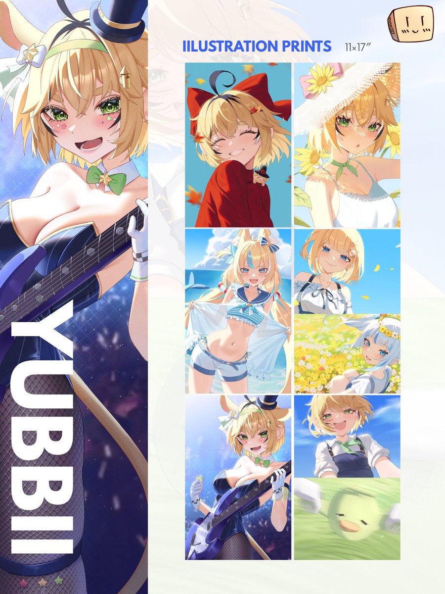 YubbiiDraw's tweet image. I have partnered with @MosoBox to launch my prints!!!🤩
For this first drop, I chose some of my favorite illustrations, check out the catalog in the link in the reply ⬇️⬇️⬇️