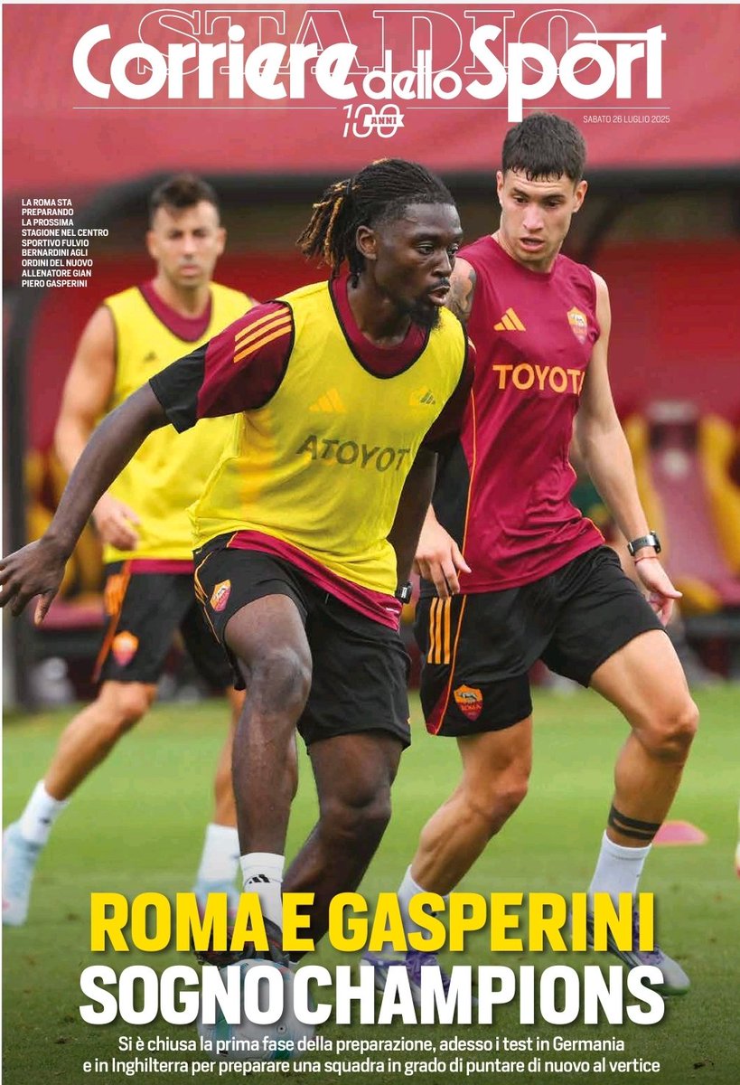 Oggi in edicola con approfondimenti e interviste sull'inizio della nuova stagione