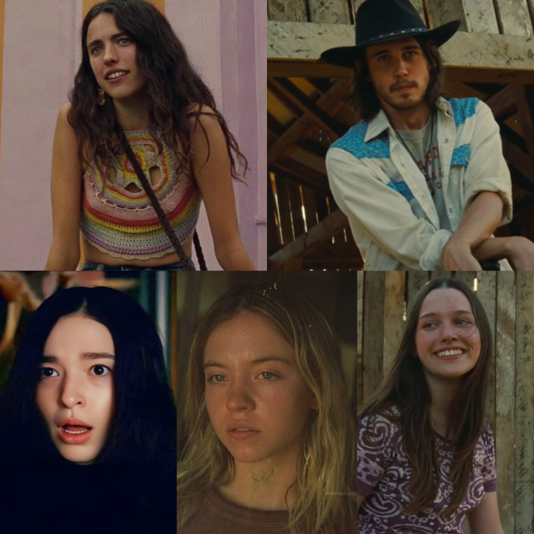 Feature_First's tweet image. 6 years ago: Margaret Qualley, Austin Butler, Mikey Madison, Sydney Sweeney and Victoria Pedretti starred in Quentin Tarantino's 'Once Upon a Time in... Hollywood' as members of the Manson family.