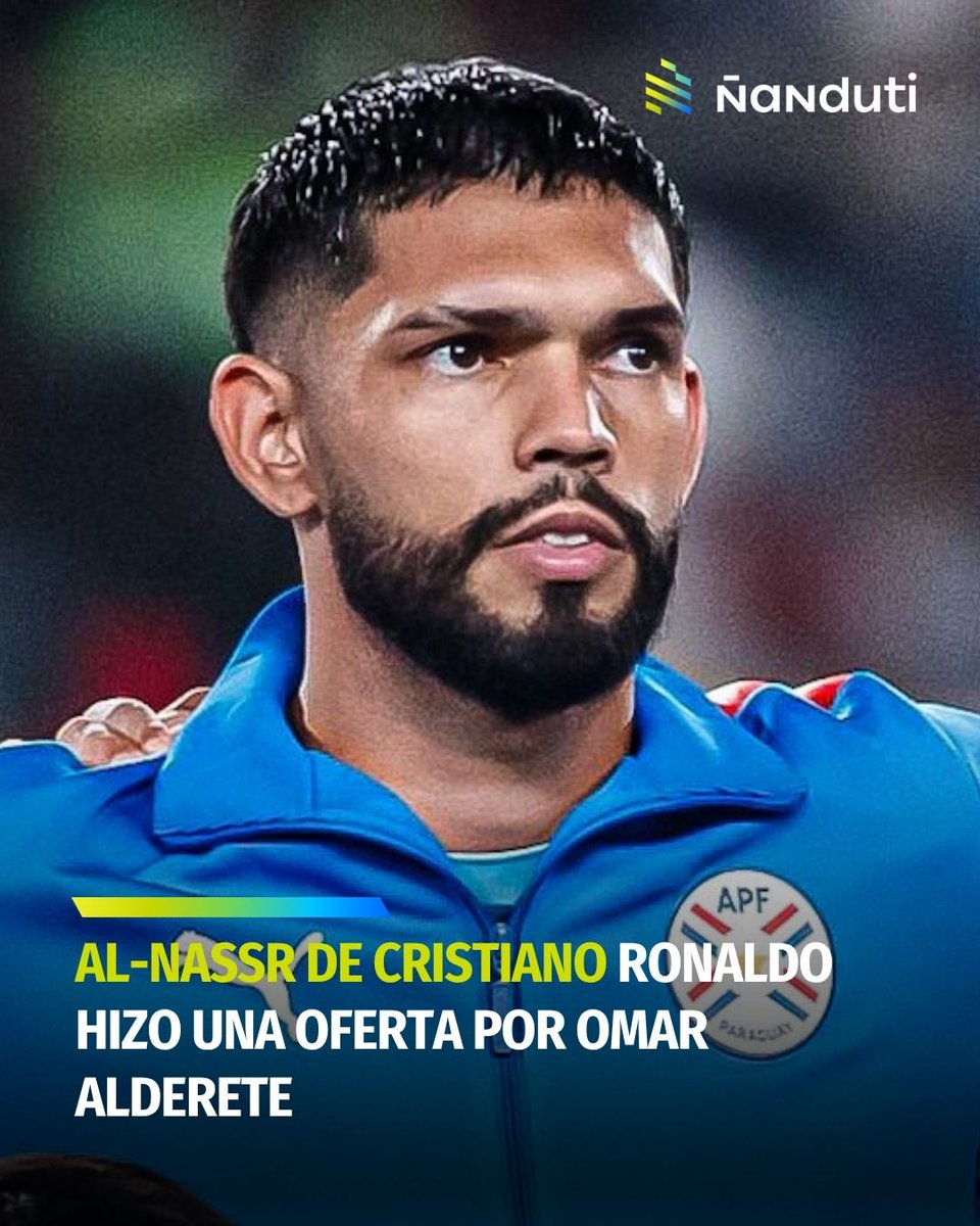#Deportes 🧐¡Lo último! El futbolista paraguayo 🇵🇾Omar Alderete, podría ser compañero de Cristiano Ronaldo, en Al-Nassr.

✍️De acuerdo a las informaciones que llegan desde España, Alderete tiene una oferta encima de la mesa del Al-Nassr, que busca un sustituto ante la inminente