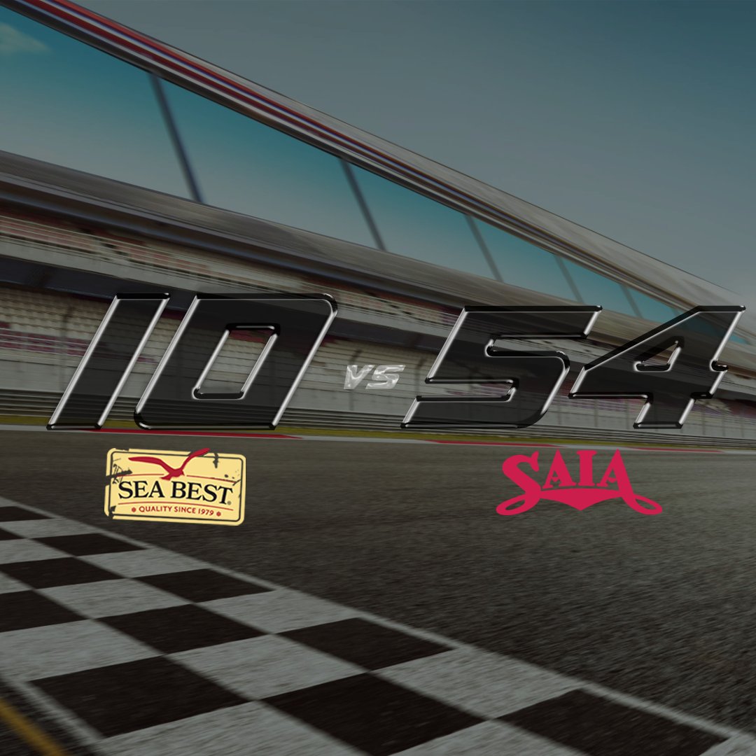 SeaBestSeafood's tweet image. It’s ON! Sea Best vs. Saia🏁
Who takes the checkered flag? The losing team will donate $10K to @ToysForTots_USA
Don’t miss the showdown – Sunday, July 27 at 2PM! Let’s race for a cause.
#Seabest #GoTYme #NASCAR