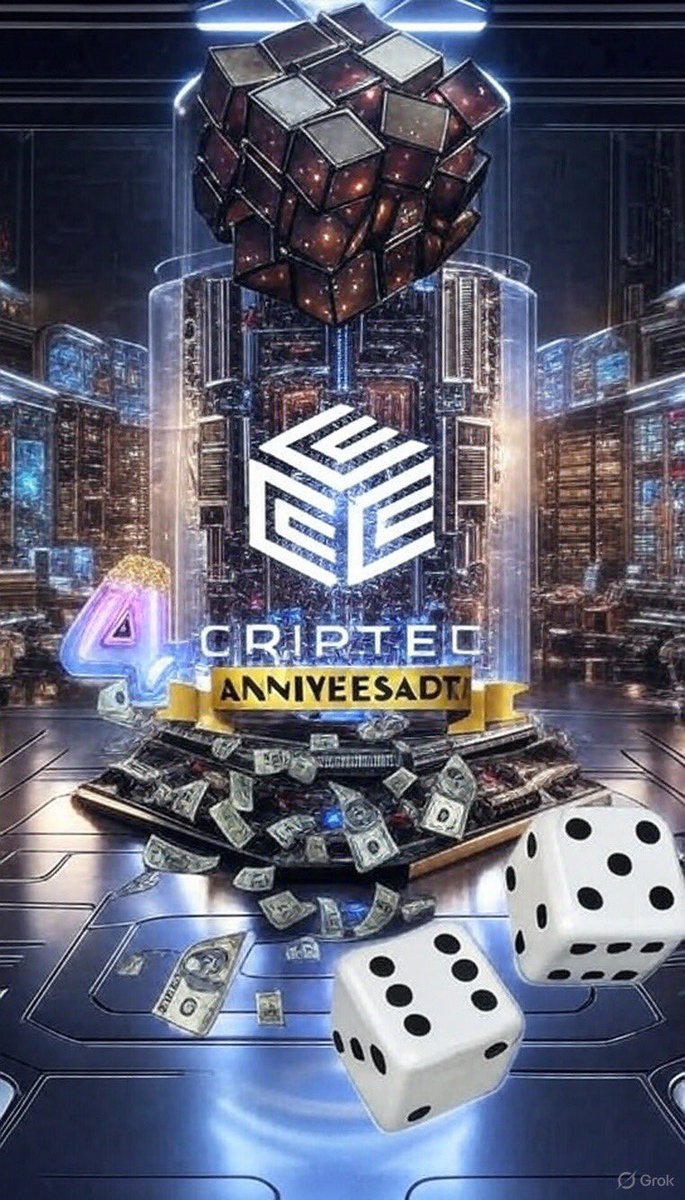 Gm!!!!!
Es hoy
A festejar con el <a href="/criptecmxllc/">El tío Criptec</a> 
Arte,cripto y más 
Su cuarta vuelta por este herrémoos de planeta