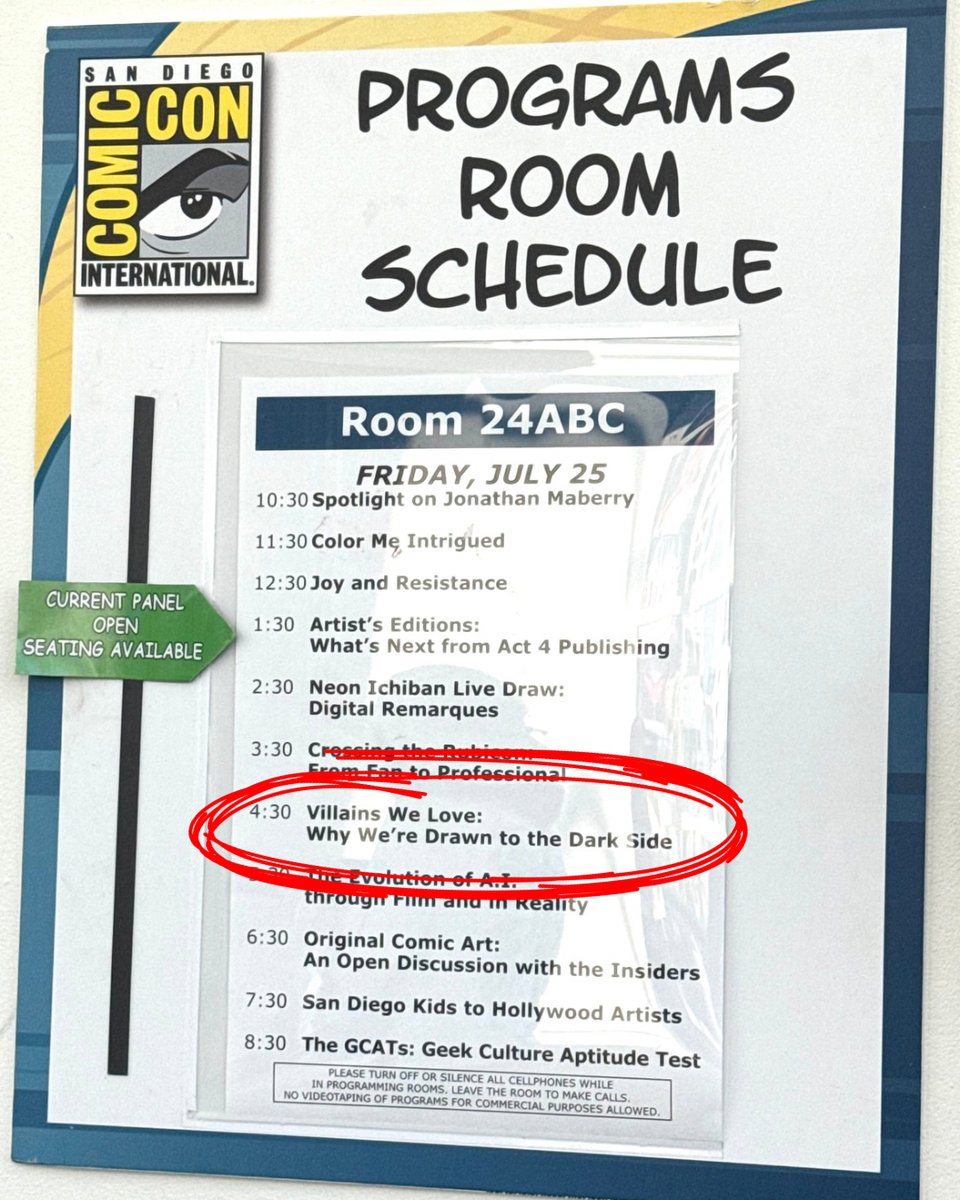 ASIFAHollywood's tweet image. Join us at the Villains We Love: Why We’re Drawn to the Dark Side Panel, TODAY from 4:30PM - 5:30PM, Room: 24ABC at San Diego Comic Con!
To learn more, visit comic-con.org/cc/things-to-d…
#sdcc #villianswelove #asifahollywood