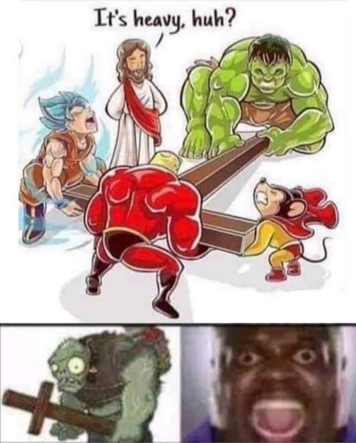 GregLimerim's tweet photo. @HueGRection42 @SPichu432 PvZ Zombie really mogs everyone huh https://t.co/jvm0q54YSO