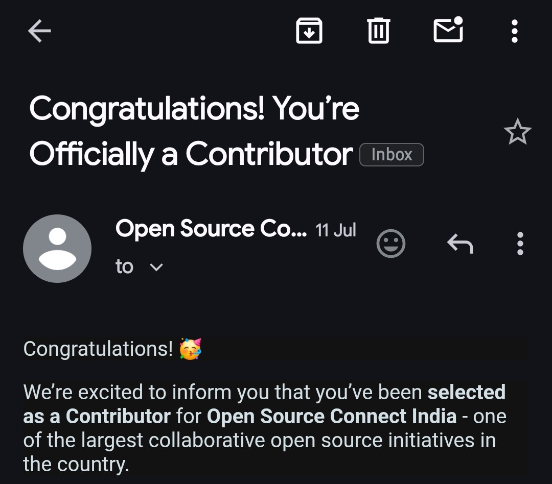 KhushiSingh028's tweet photo. 🚀Joining Open Source Connect India as a Contributor!
Getting ready to build, learn, and collaborate with the amazing open source community! 
#OpenSource #NexFellow #tech #technology #Contributor #contributions #opensourceconnect #commit https://t.co/3xIx2GKt0c