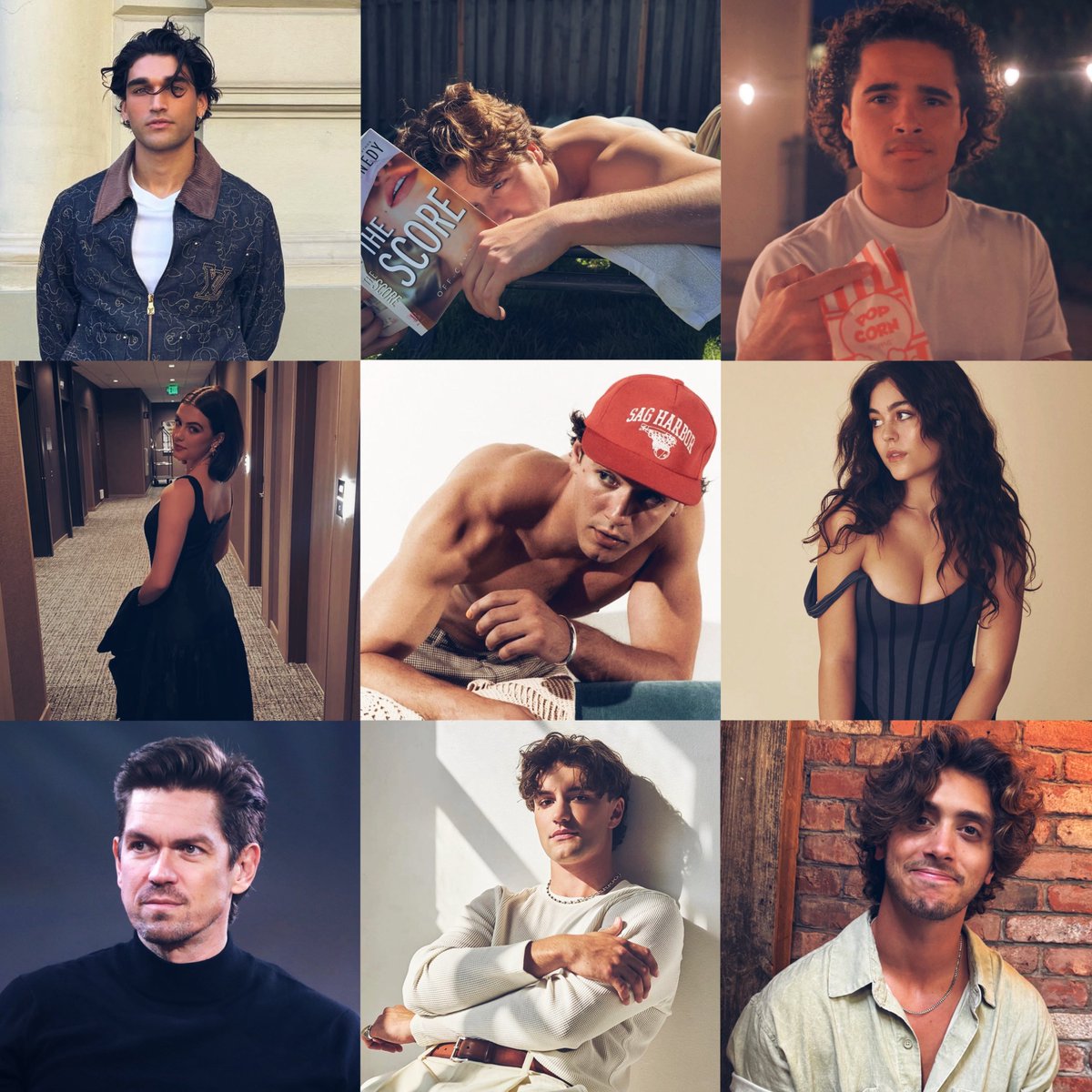 offcampusseries's tweet image. The Cast of #OffCampus Season One so far… 🎥🏒
