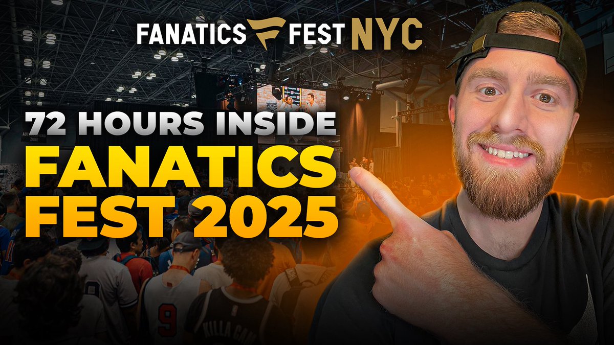 🚨I just dropped my full vlog from Fanatics Fest NYC 2025 and it's a MUST WATCH🚨

🔥 Let me know your favorite moment in the Youtube comments. Did you catch what I bought at the Yankees game? 😂

<a href="/FanaticsFest/">Fanatics Fest</a> 

🎥 Full video here: 
youtu.be/RqNfSAgmPf0?si…
