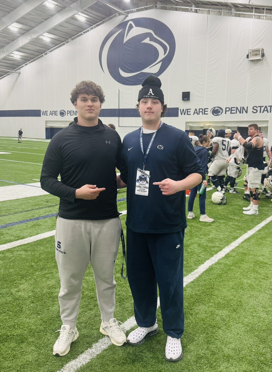 psuprospects's tweet image. Just sitting here thinking about @LaytonvonBrandt and @HillerMaxwell playing together. What y’all boys think?