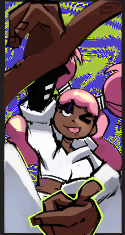 nokkorone's tweet image. i got enuf (wip)