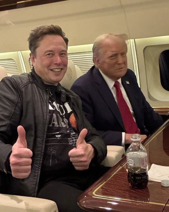 Give me a thumbs up 👍, if you agree "MAGA" needs both President Trump and Elon Musk!!