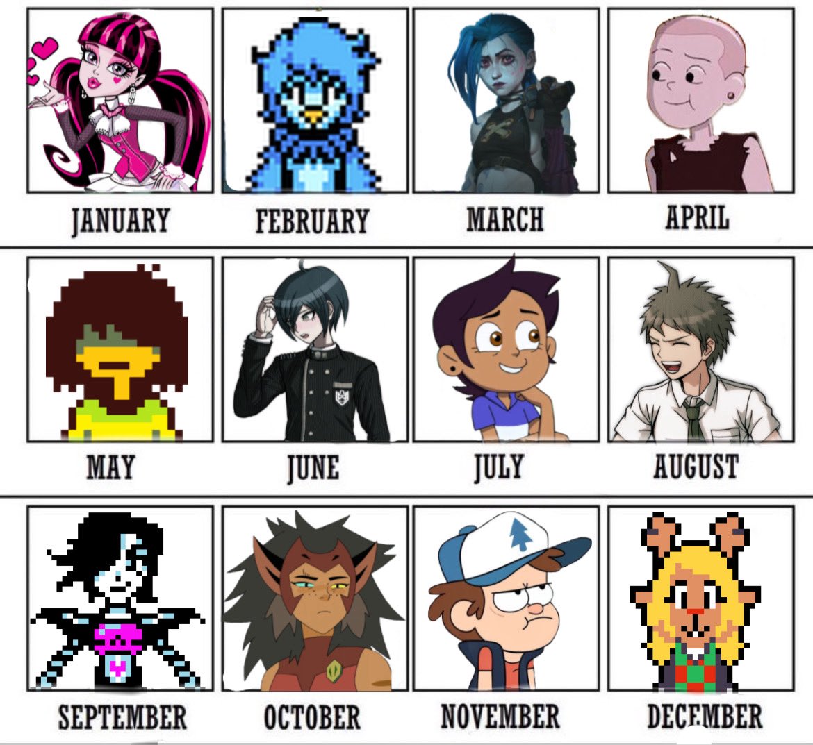 nuhdiaa's tweet image. interaction bait time YOUR MONTH MY FAVORITE CHARACTER