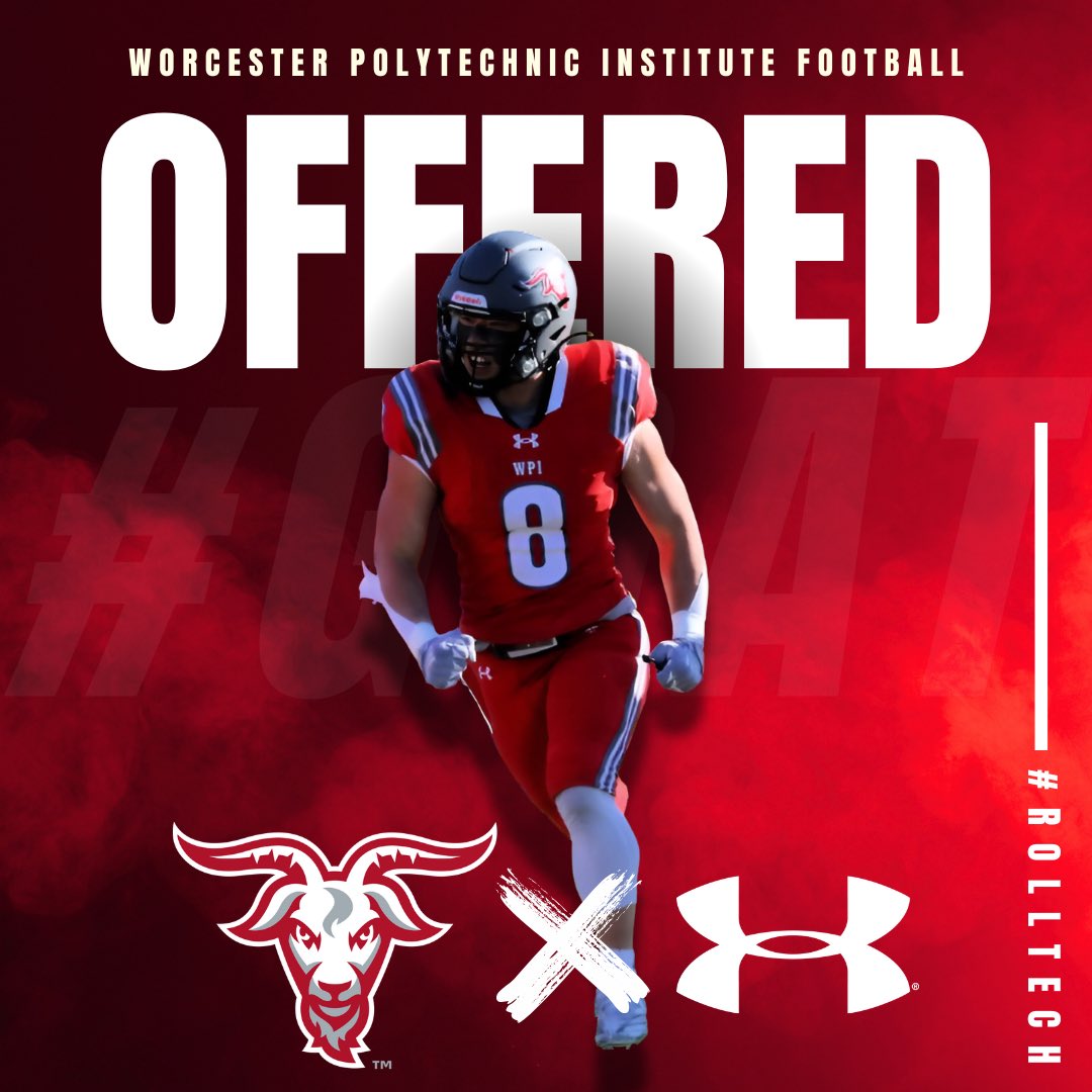 Anthony Valera (@anthonyvalera08) on Twitter photo After an amazing phone call with <a href="/CoachMas_1/">Jelani Mason</a> I am honored to receive an offer to <a href="/WPIFootball/">WPI Football</a>. Thank you so much for the opportunity! <a href="/CoachRobFB/">Chris Robertson</a> <a href="/CoachHolmes2/">Coach Holmes</a>
<a href="/1_sutherland/">Coach Sutherland</a> <a href="/RedDevsFootball/">ridge.football</a> After an amazing phone call with <a href="/CoachMas_1/">Jelani Mason</a> I am honored to receive an offer to <a href="/WPIFootball/">WPI Football</a>. Thank you so much for the opportunity! <a href="/CoachRobFB/">Chris Robertson</a> <a href="/CoachHolmes2/">Coach Holmes</a>
<a href="/1_sutherland/">Coach Sutherland</a> <a href="/RedDevsFootball/">ridge.football</a>