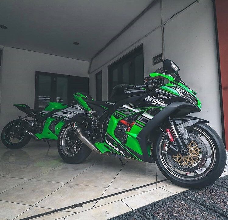 MoreMotorcycles's tweet image. #Kawasaki Ninja ZX-10R