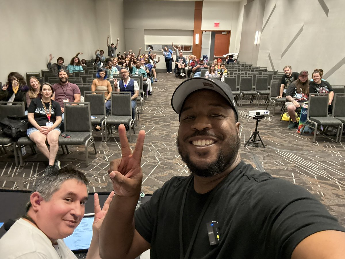 BJKICKS's tweet image. Pitching a panel is scary. So is going into the room, not knowing if anyone else will show up. But man, this was SO worth it! I had a great time sharing the joy of comics with new readers, and I got to do it with one of my closest friends! Thank @GalaxyConRDU for having us!