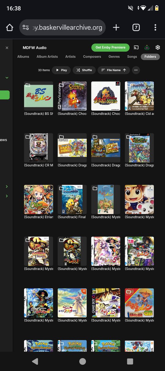 MDFW_EN's tweet image. Our new server has greatly increased our organizational capabilities. Our fellow editors now have access to many of the resources we do.
We've been unable to get the stupidly named "File Browser" app to work, unfortunately. Regardless, this is still a huge boon for us editors.