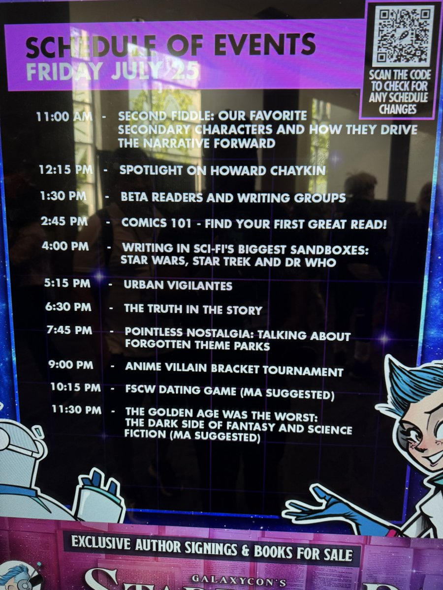 BJKICKS's tweet image. Pitching a panel is scary. So is going into the room, not knowing if anyone else will show up. But man, this was SO worth it! I had a great time sharing the joy of comics with new readers, and I got to do it with one of my closest friends! Thank @GalaxyConRDU for having us!