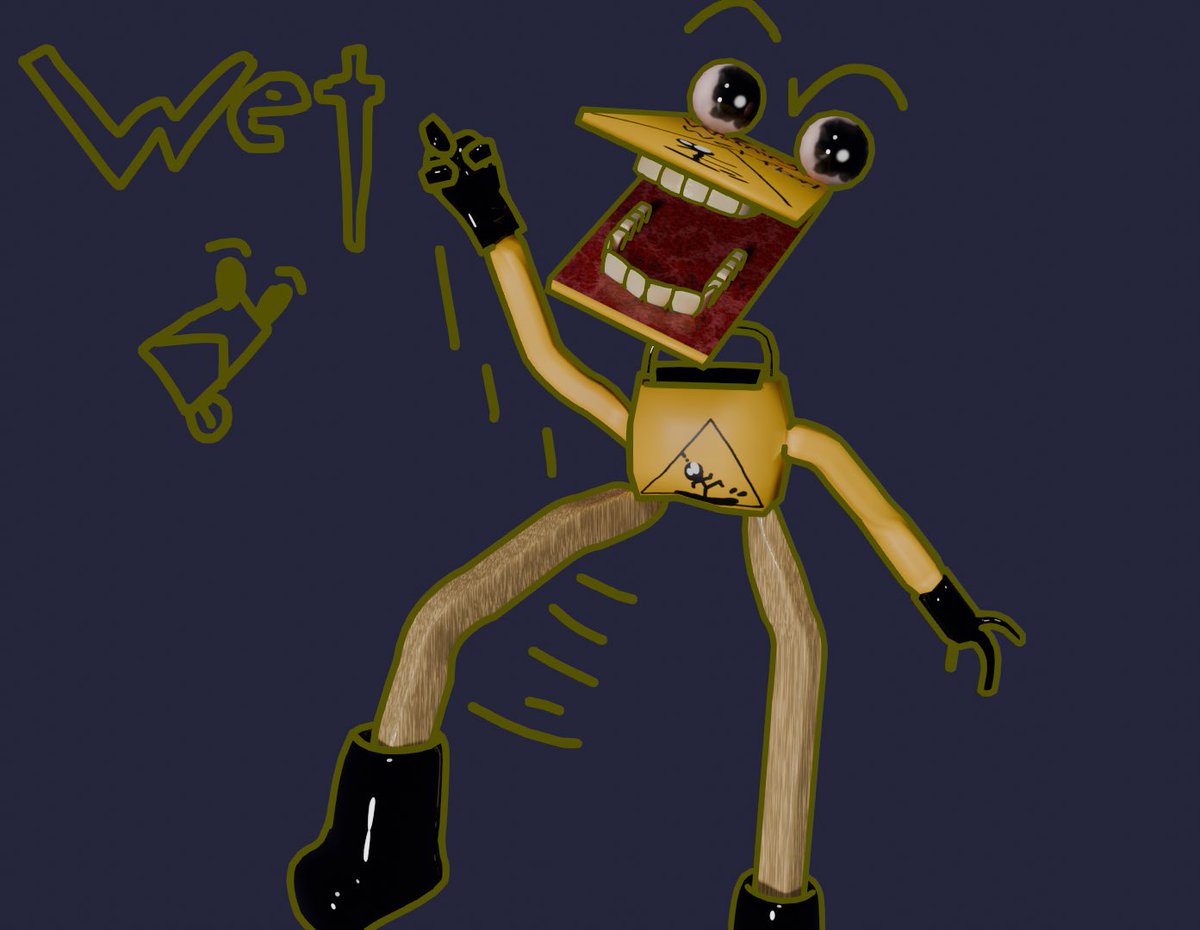 coldcolaproduc's tweet image. Folks I like you all too truly meet… WET! One of my main characters for my indie project!
He may look all ugly but he’s a just a big old sweetheart! Hope you all love him!
#indieanimation #blender