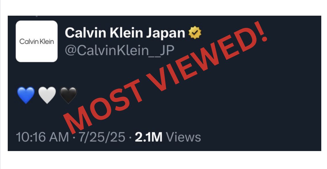 _rapperjk_'s tweet image. Without any official confirmation yet, just hints of Jungkookโs new campaign have led to @CalvinKlein__JP posting their most viewed post ever on X!!
THIS CAMPAIGN IS GONNA BE HUGE!!
#JUNGKOOKxCALVINKLEIN