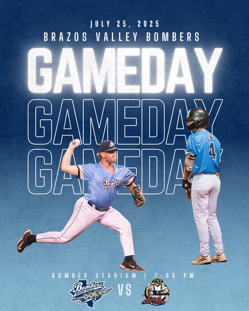 bv_bombers's tweet image. Nothing hits like a Bombers game in the heart of the Brazos... on FIREWORK FRIDAY! 🎆
Come rep your roots tonight on Brazos Valley Night!
🚪Gates open @ 6:05 PM
⚾️ Gametime @ 7:05 PM
🎆 Firework Friday around 9 PM!!
⚾️ 🔥 💣 #BVBombers #GoBombers #BombSquad