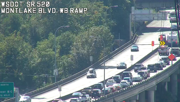 ACTUALIZACIÓN: Una colisión en WB SR 520 al este