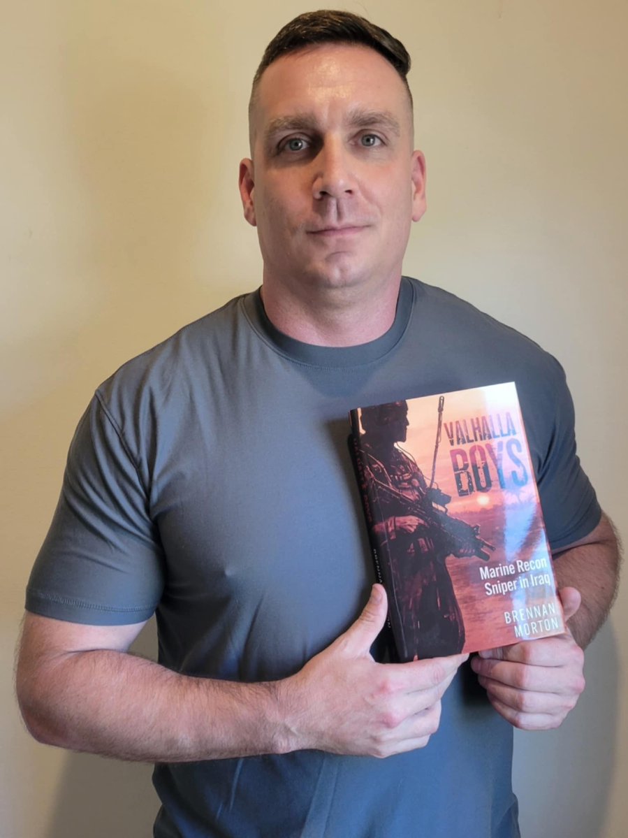 casematepub's tweet image. Brennan Morton joined the U.S. Marines & served two tours in Iraq. He was a sniper, breacher, & team leader in a Reconnaissance Battalion. His memoir "Valhalla Boys" captures his time in Iraq from the first patrol sweeping to IED attacks.
💻️: tinyurl.com/mcf3jtsv