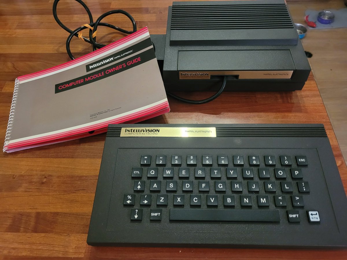 OldManThatGames's tweet image. Can't wait to supe up my intellivision