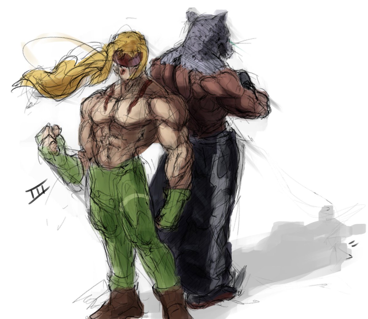 HoomanPinhead's tweet image. two goats