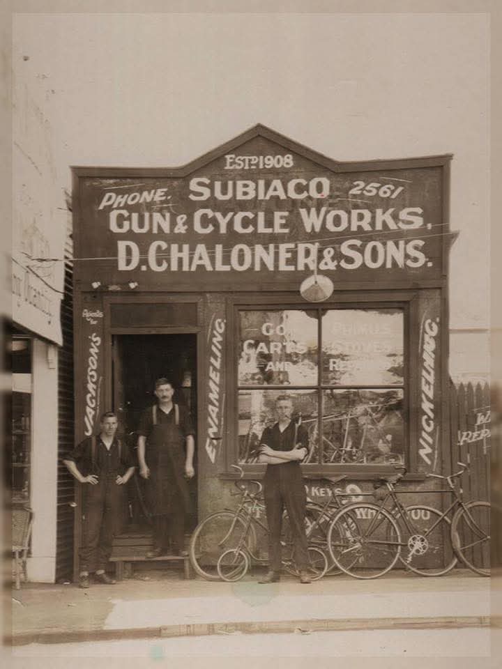 lowlandsapien's tweet image. Subiaco Gun & Cycle Works, WA ~1925
Eventually bought by Malvern Star