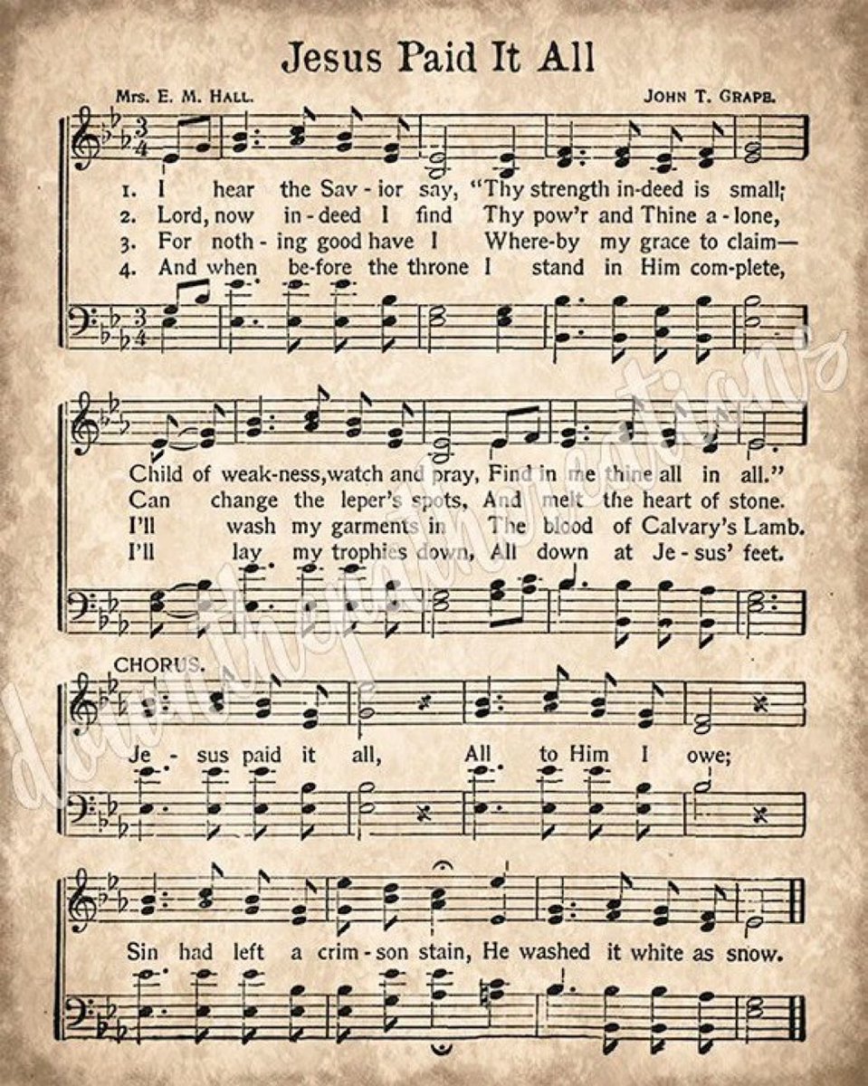 Do you still like the old hymns?