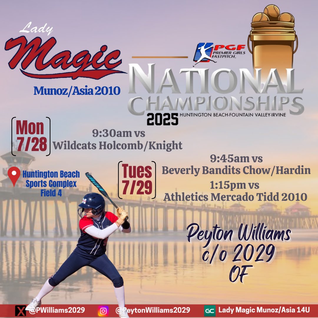 Time to head to Cali for <a href="/PGFnetwork/">PGF</a> Nationals!  If you are in SoCal come check us out!!!! <a href="/LineDsoftball/">Line Drive Media</a> <a href="/ExtraInningSB/">EXTRA INNING SOFTBALL</a> <a href="/los_stuff/">Carlos Arias</a> <a href="/SBRRetweets/">Softball Recruiting Reposts</a> <a href="/ondecksoftball/">OnDeck Softball 🥎</a> <a href="/on3recruits/">Follow @Rivals</a> <a href="/fastpitchwatch/">Fastpitch Watch</a> <a href="/softballamerica/">Softball America</a>