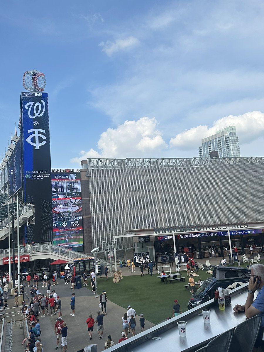 Jennifer DeJournett (@jendejournett) on Twitter photo Let's get this <a href="/Twins/">Minnesota Twins</a> game started! It's gonna be a beautiful night at the ballpark - Twins VRs Nationals ; starts at 710pm laser light show after the game 🎆 Let's get this <a href="/Twins/">Minnesota Twins</a> game started! It's gonna be a beautiful night at the ballpark - Twins VRs Nationals ; starts at 710pm laser light show after the game 🎆