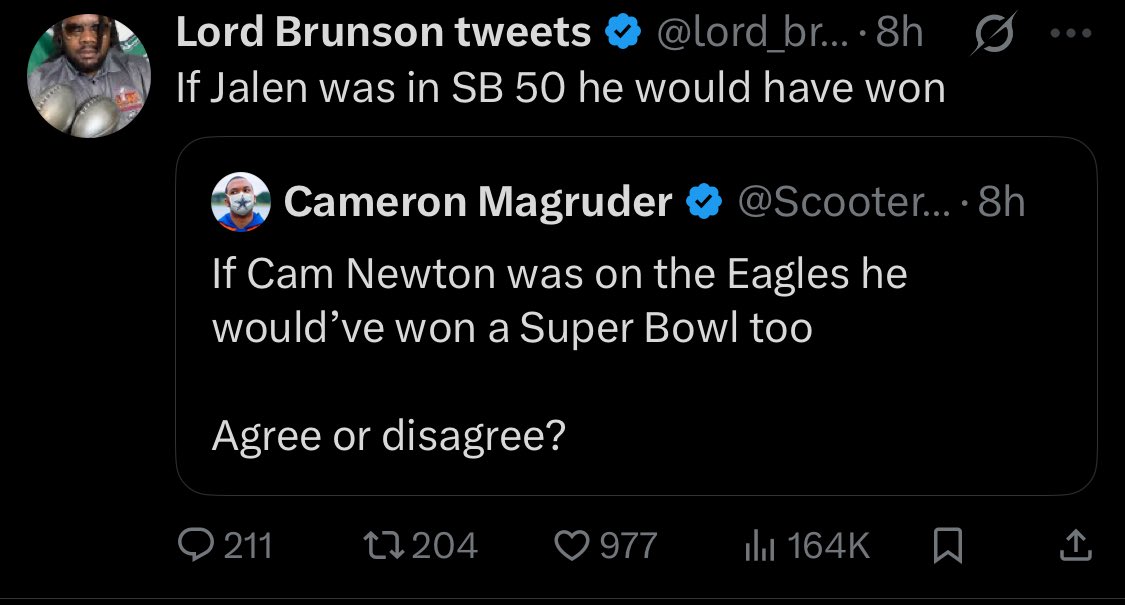 itsdomyoutube's tweet image. Jalen Hurts throwing to Ted Ginn and Jericho Cotchery? They wouldn’t have even made the playoffs
