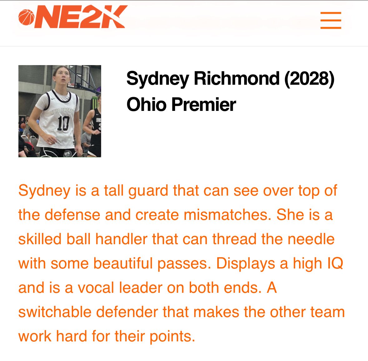Sydney Richmond (@sydrichmond3) on Twitter photo Thank you <a href="/NE2KHoops/">NE2KHoops</a> and <a href="/NE2K_Rich/">NE2K Rich</a> for the writeup! <a href="/OhioPremierBas1/">Premier Basketball</a> <a href="/CoachBPatch/">Brian Patch</a> <a href="/SHSGirlsBBall/">Scott High School Girls Basketball</a> <a href="/JrAllStarBB/">Jr. All-Star Girls Basketball</a> Thank you <a href="/NE2KHoops/">NE2KHoops</a> and <a href="/NE2K_Rich/">NE2K Rich</a> for the writeup! <a href="/OhioPremierBas1/">Premier Basketball</a> <a href="/CoachBPatch/">Brian Patch</a> <a href="/SHSGirlsBBall/">Scott High School Girls Basketball</a> <a href="/JrAllStarBB/">Jr. All-Star Girls Basketball</a>