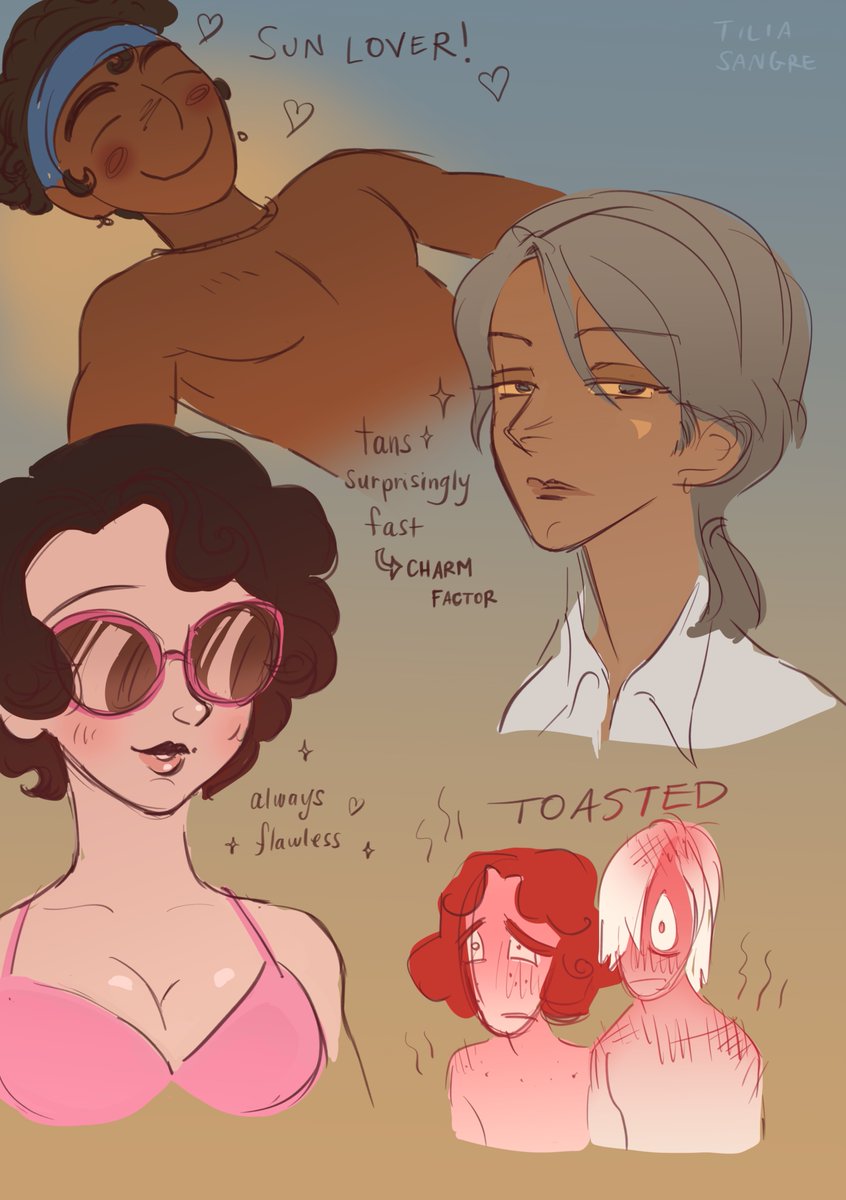 they went to the beach together  #idv