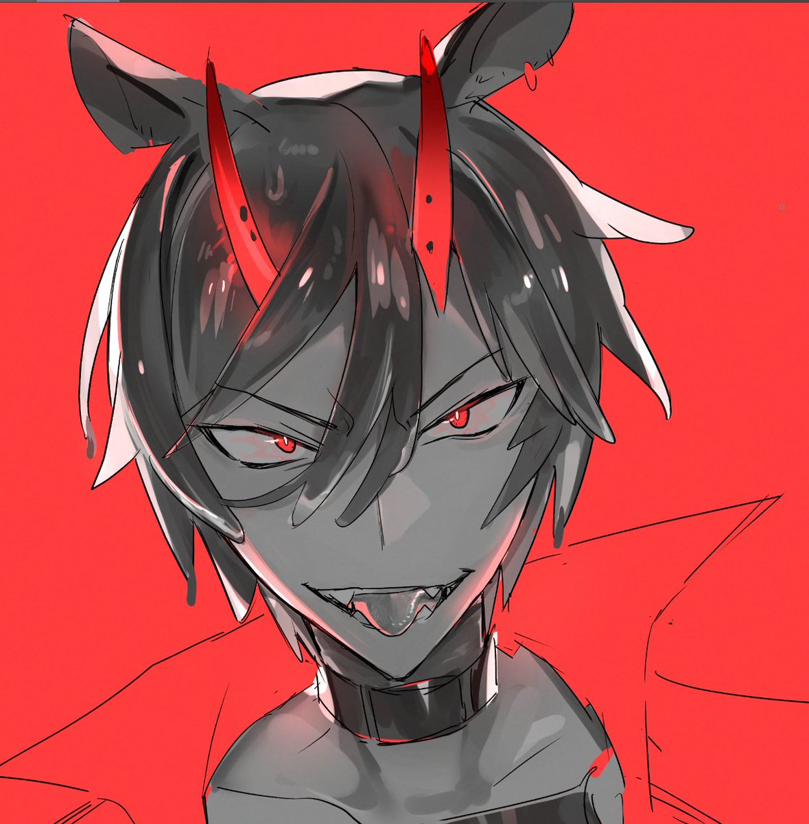 GUN_T01's tweet image. スライム、塗るのが楽しすぎる