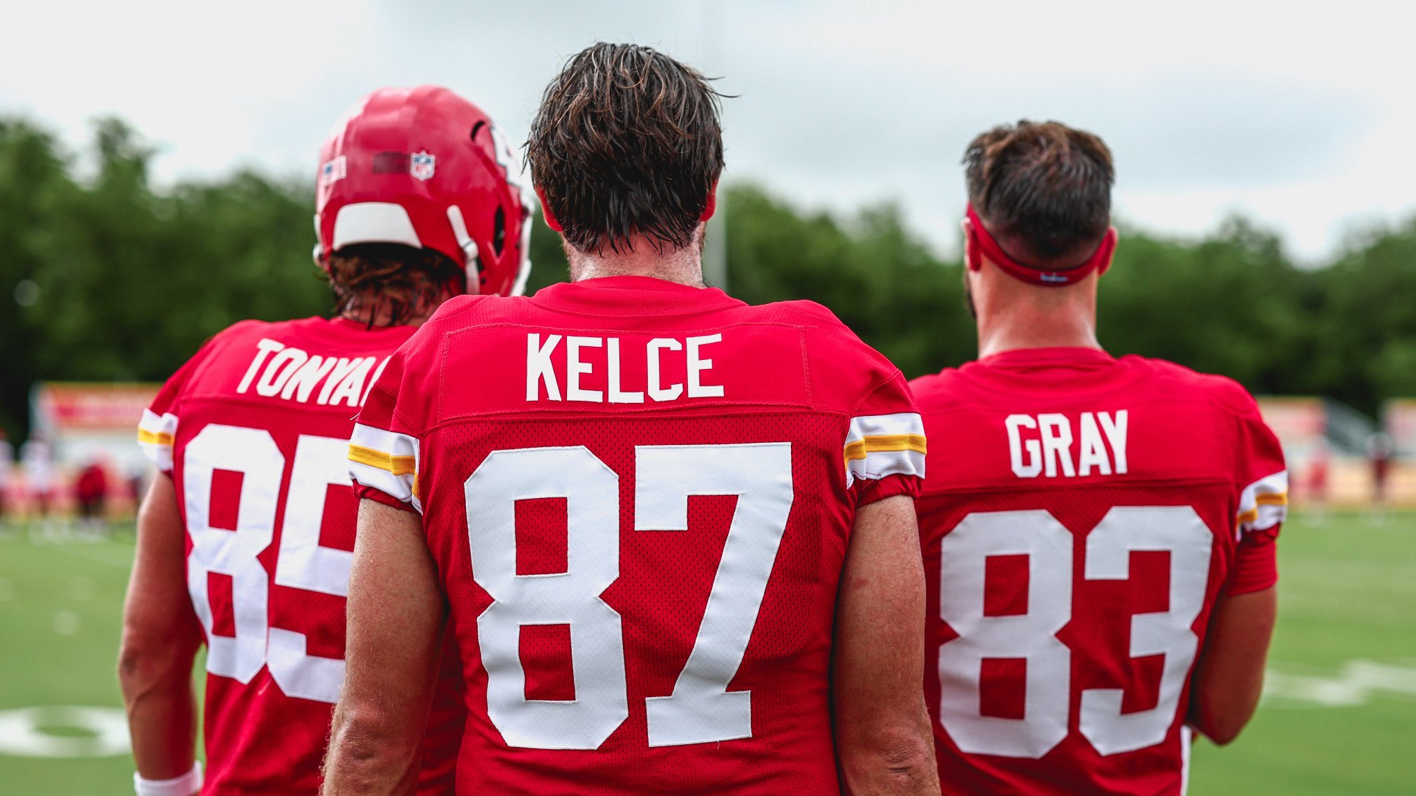 Tom James on X: "There's Indiana State Football Alum Robert Tonyan (85) at  Kansas City Chiefs training camp Friday with fellow KC tight ends Travis  Kelce and Noah Gray. https://t.co/TEgswXRlO7" / X