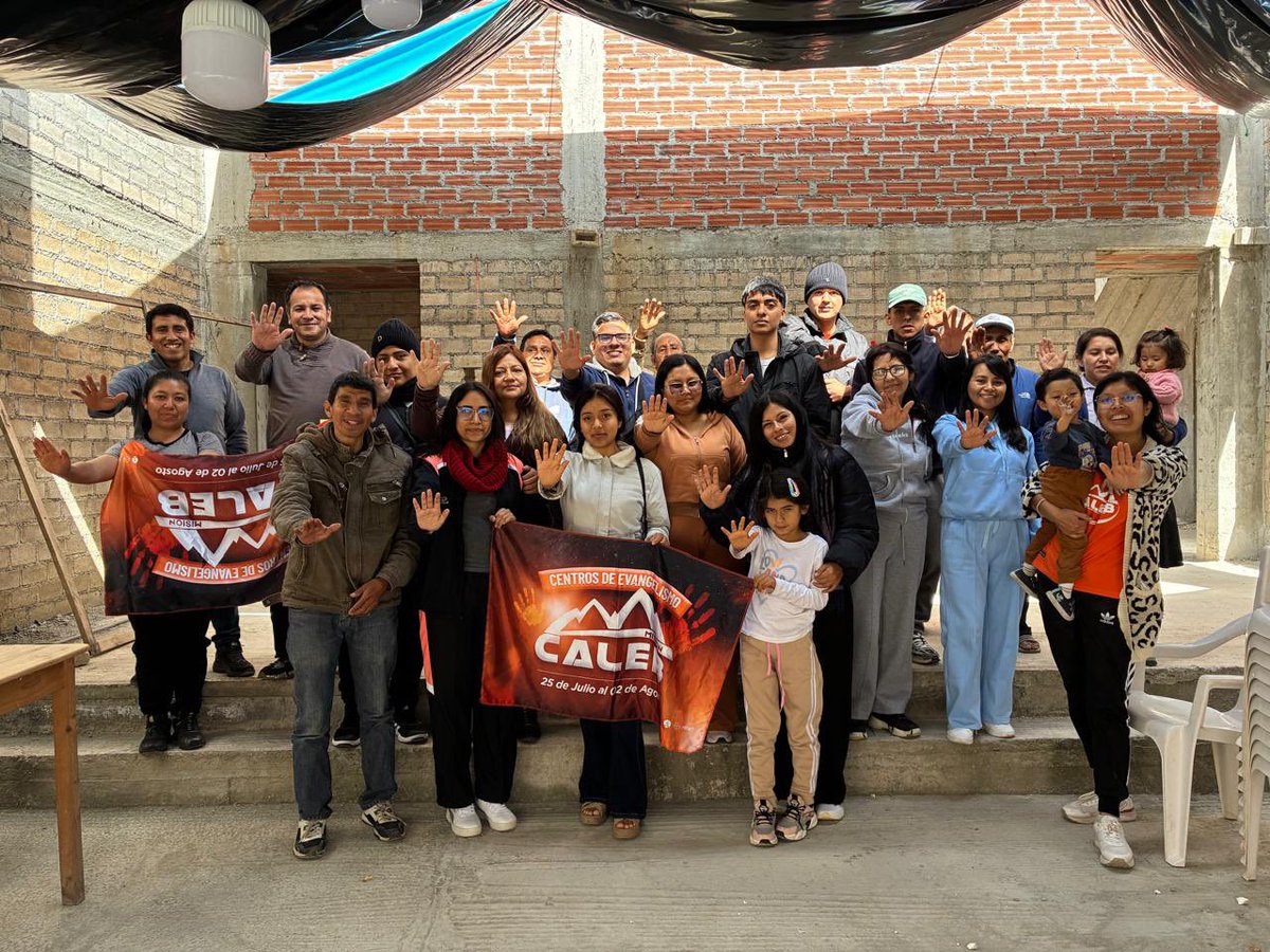 AdventistasMPN's tweet photo. ✋🏼🧡 ¡En Cajamarca ya estamos en #ModoCaleb! Dispuestos a dejar huella en el corazón de quienes escucharán la Palabra de Dios. 🙏🏼
#MisionCaleb2025 #MarcasParaSiempre #GeneraciónMisionera https://t.co/iH0EJcm4cY