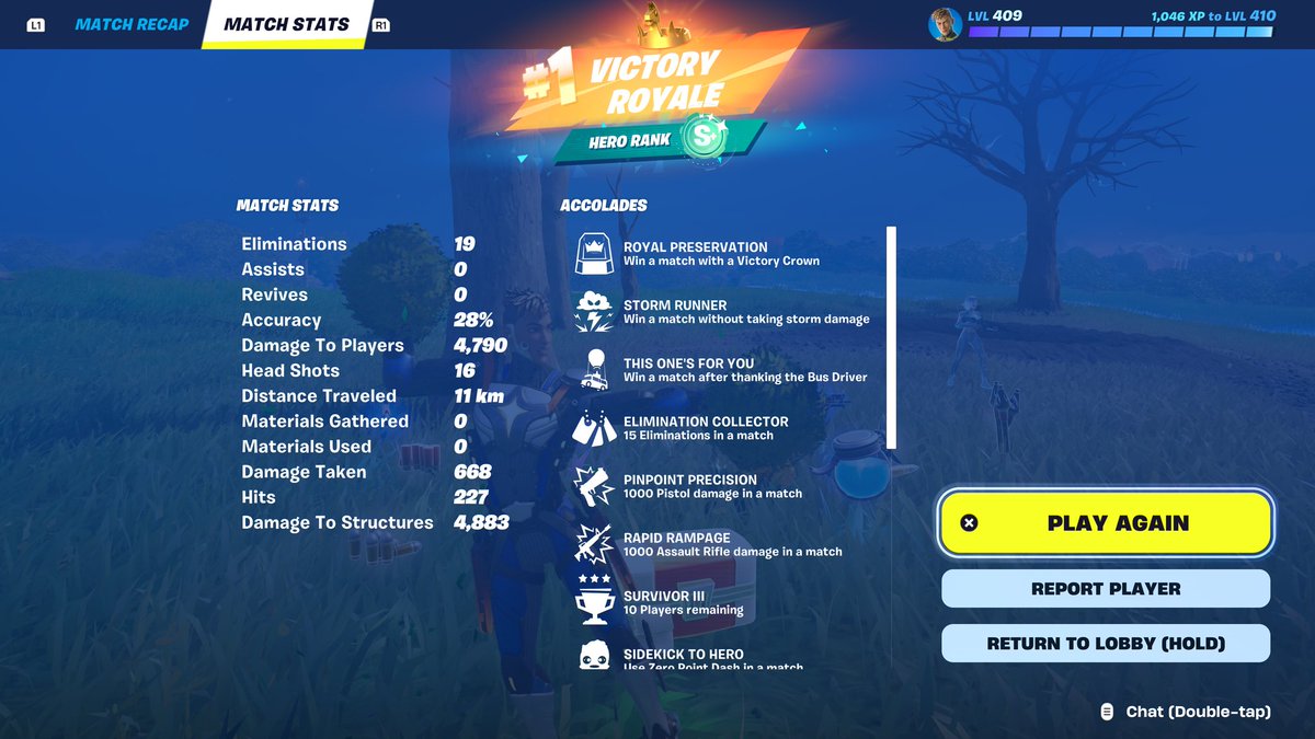 NotSkuf__'s tweet image. They must've lowered the bot count this match had so much more real players than usual 😭