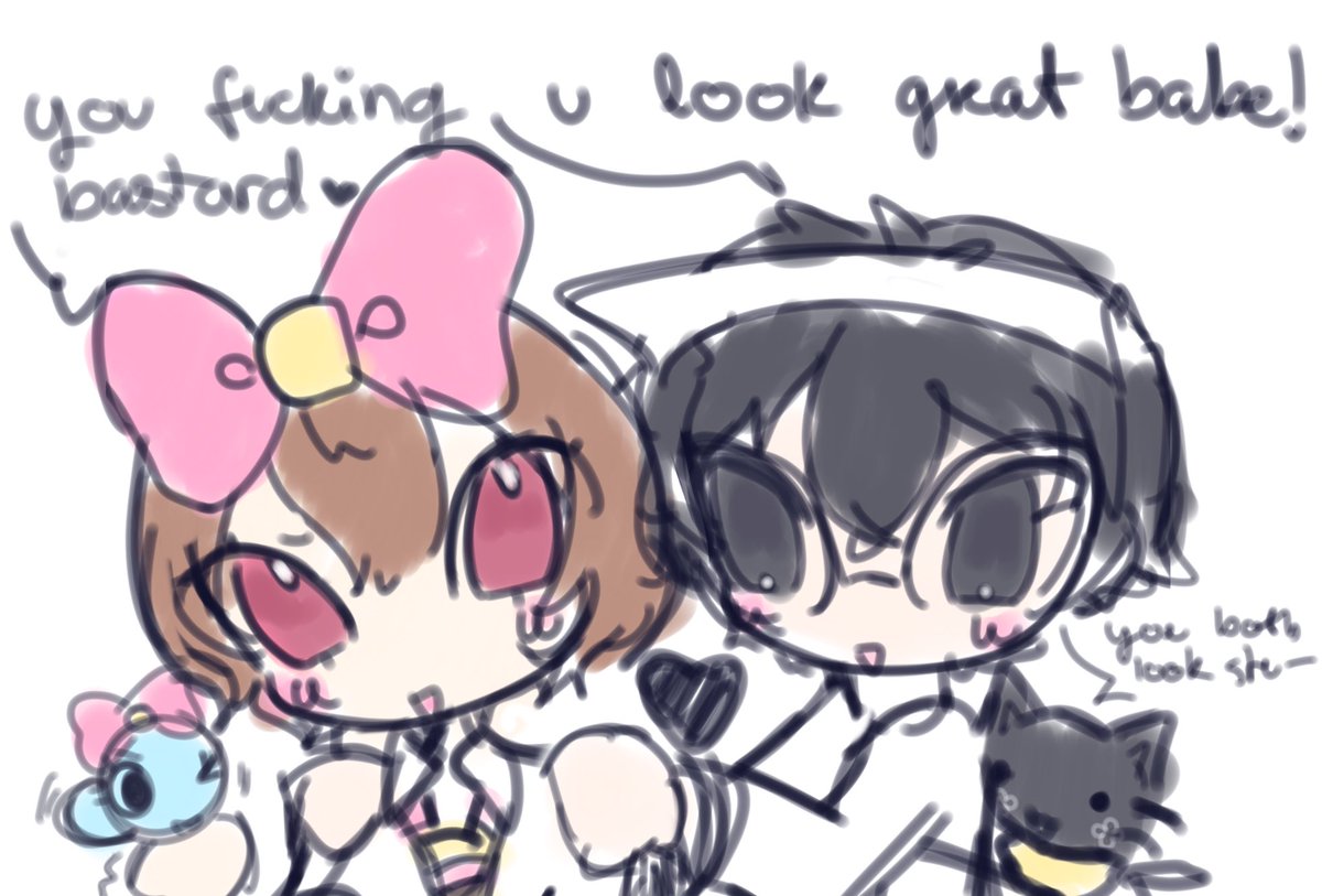 RIEF0L's tweet image. what do you guys think of my genderbent spookbubble gijinkas